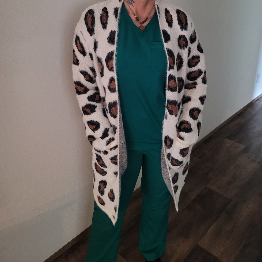 Leopard print Cardigan